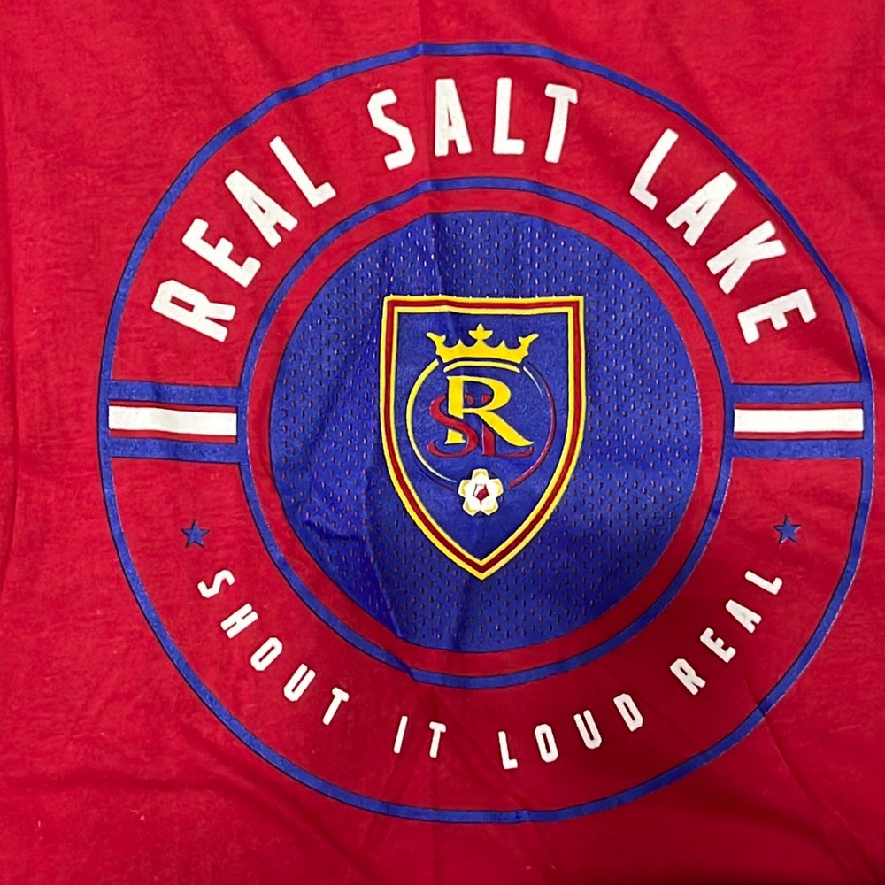 NWT MLSsoccer REAL SALT LAKE Women’s Vneck